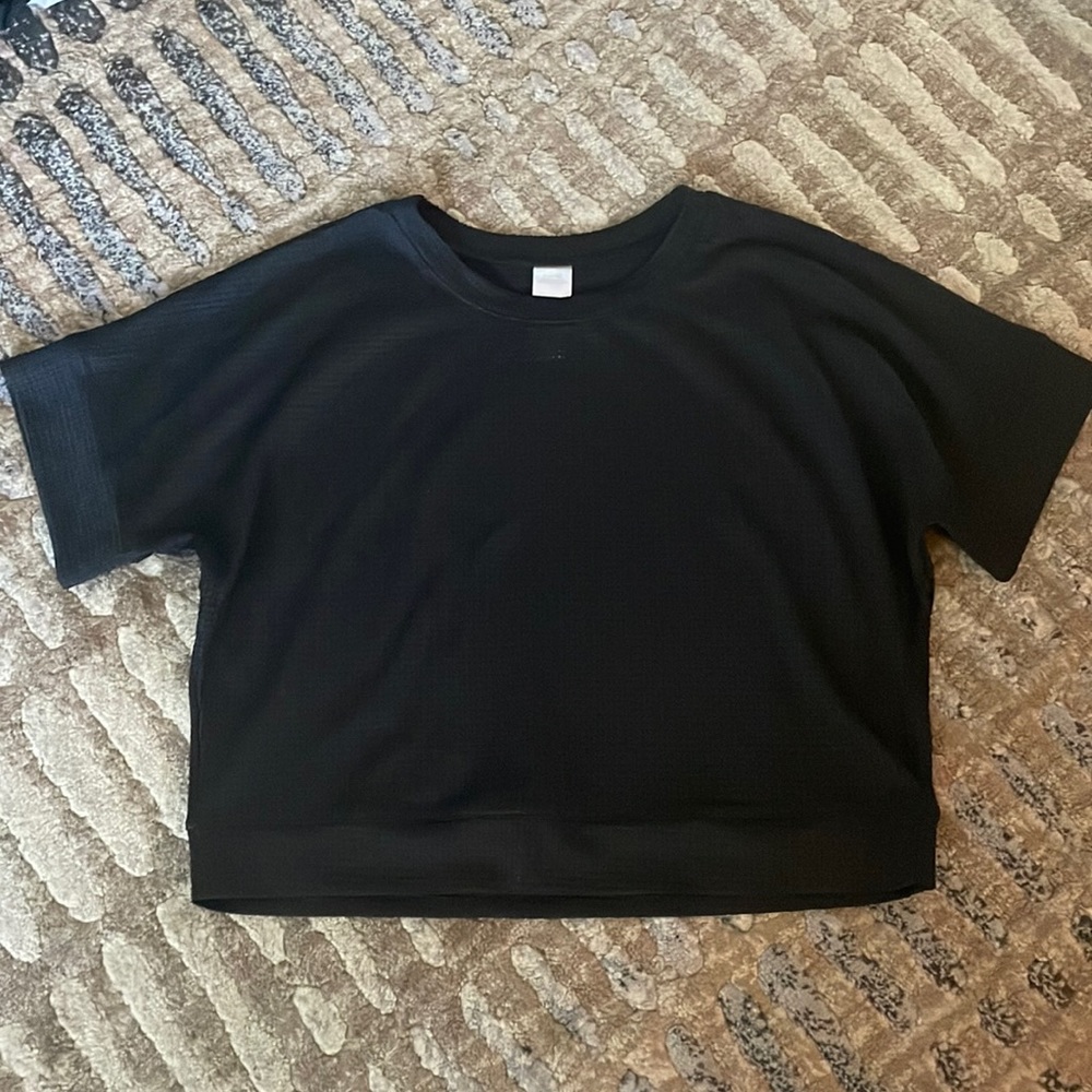 Zella perforated crop top